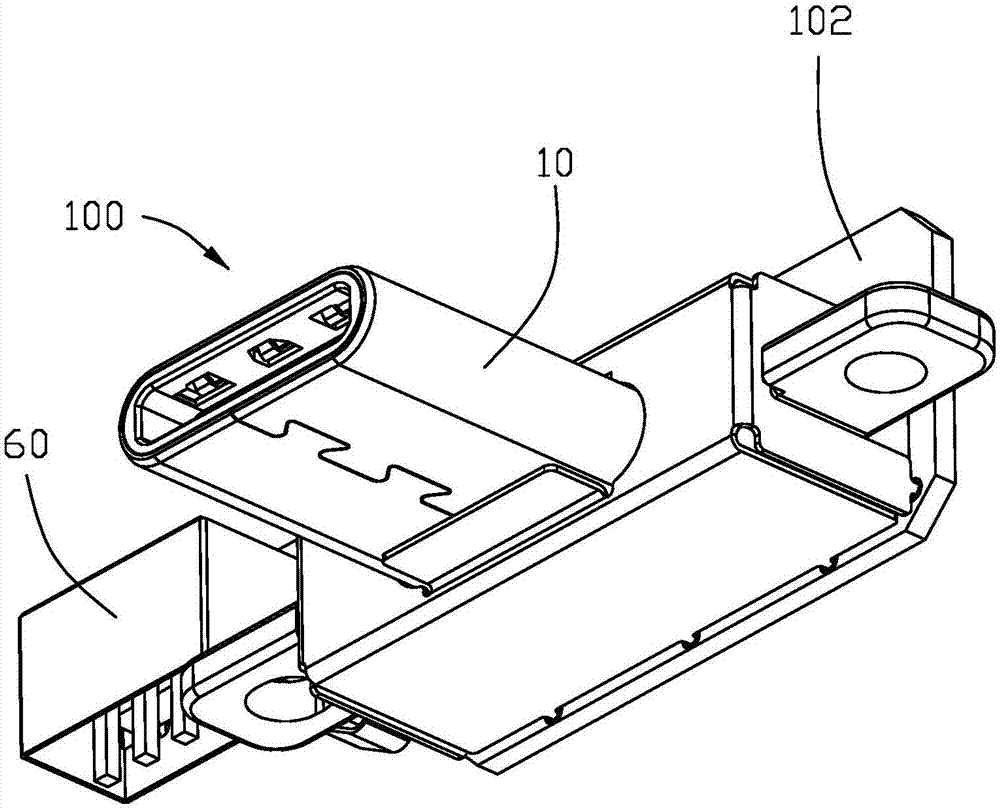 Plug connector and plug connector assembly