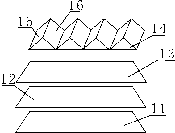 Multi-way invisible fluorescent ink anti-fake label with different patterns