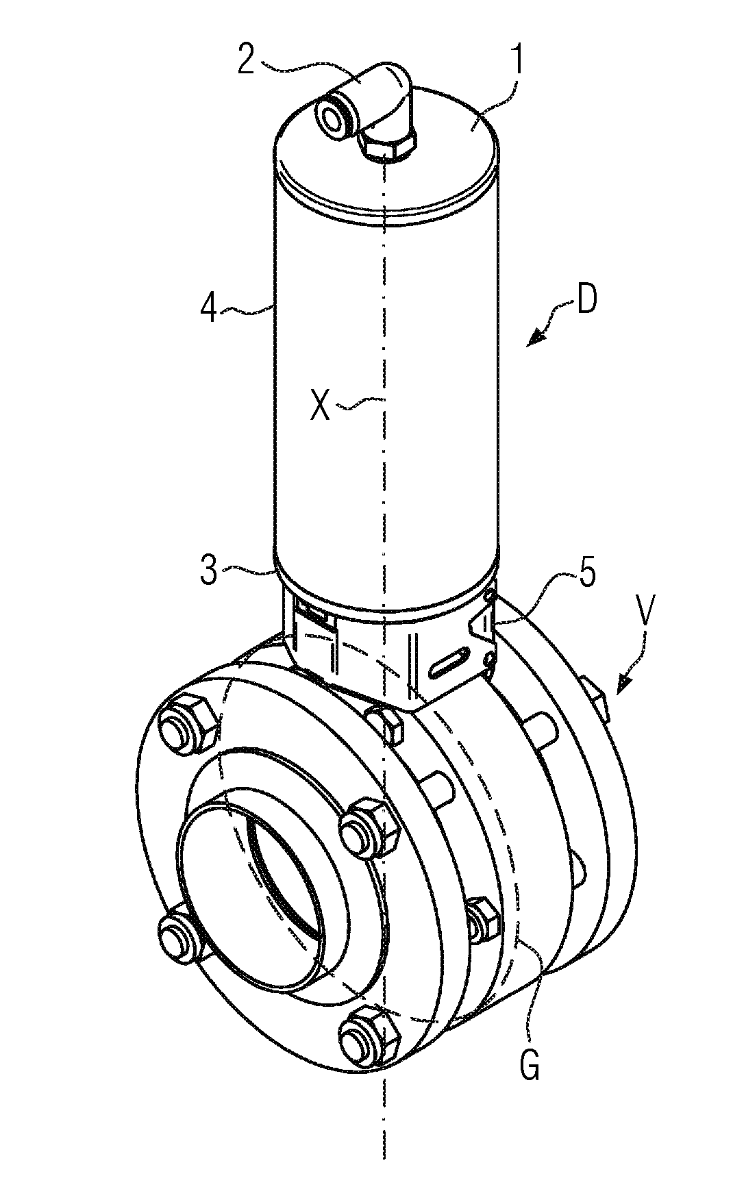 Rotary actuator, and beverage filling system