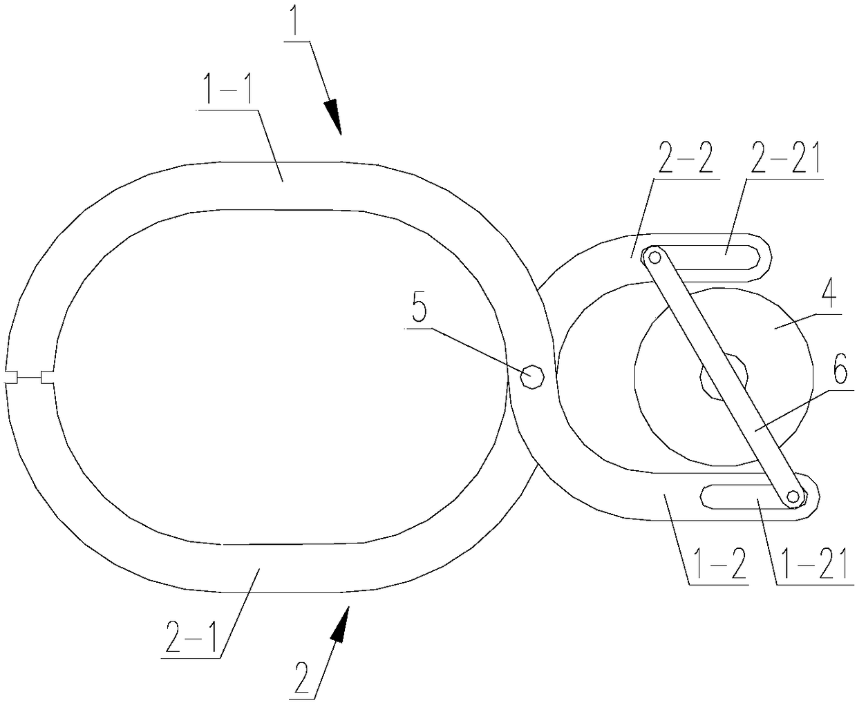 Electric intelligent lock and travelling bicycle thereof