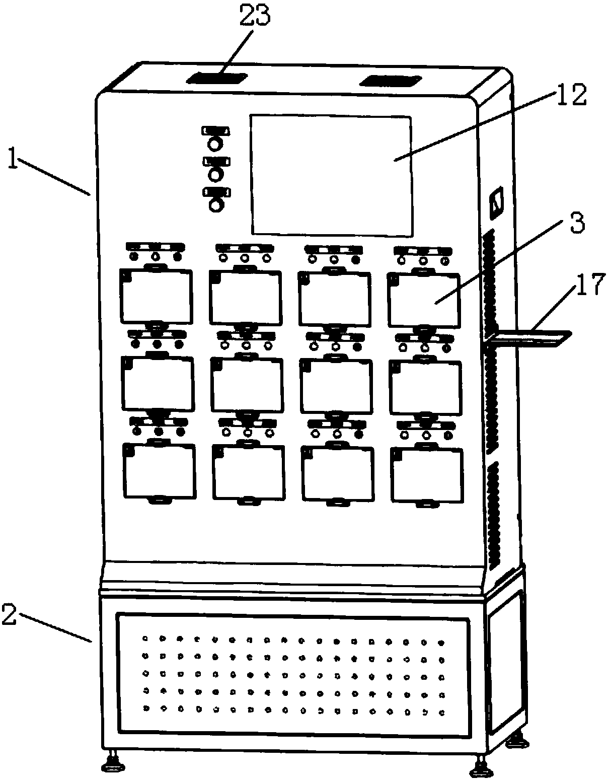 Automatically-monitoring temperature returning box for solder paste, and use method thereof