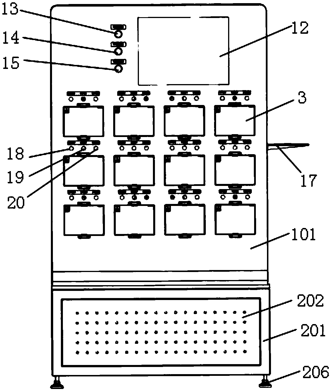 Automatically-monitoring temperature returning box for solder paste, and use method thereof