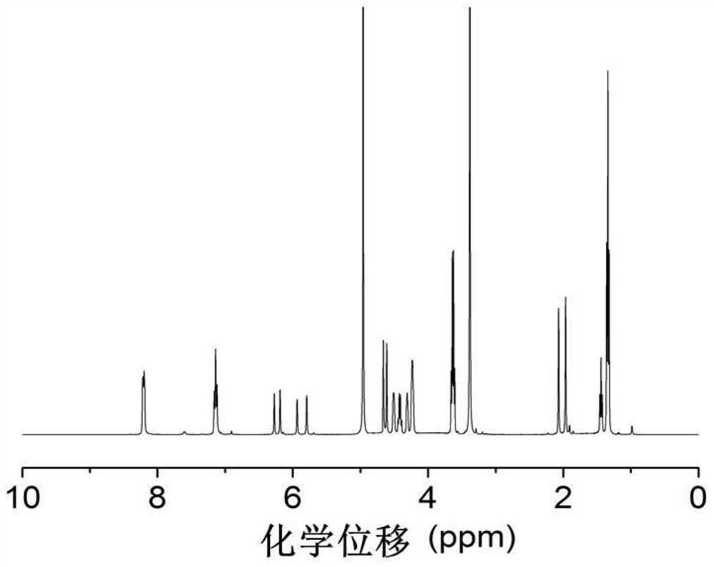 Water-soluble polymerizable photosensitive monomer and its preparation method and application