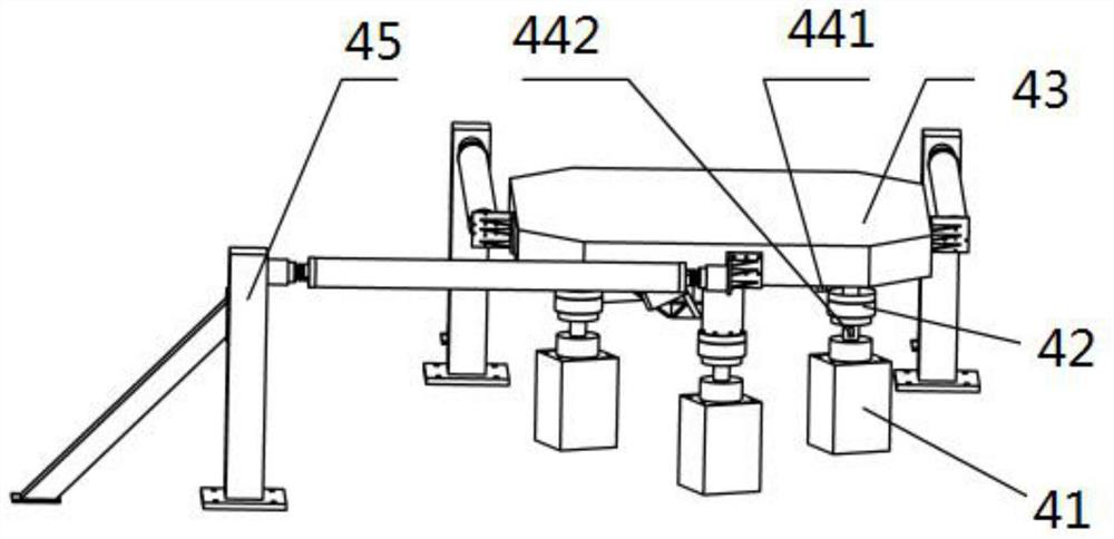 A three-degree-of-freedom low-frequency vibration test device