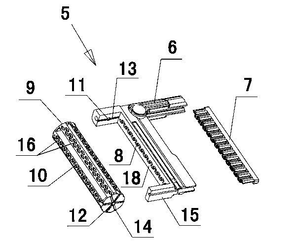 Straight stitching instrument