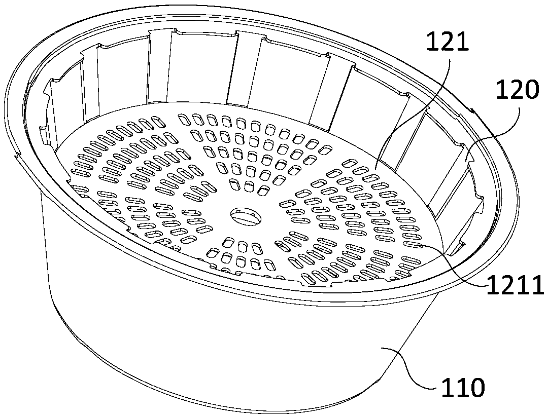 Food container, liner thereof and automatic kitchen system