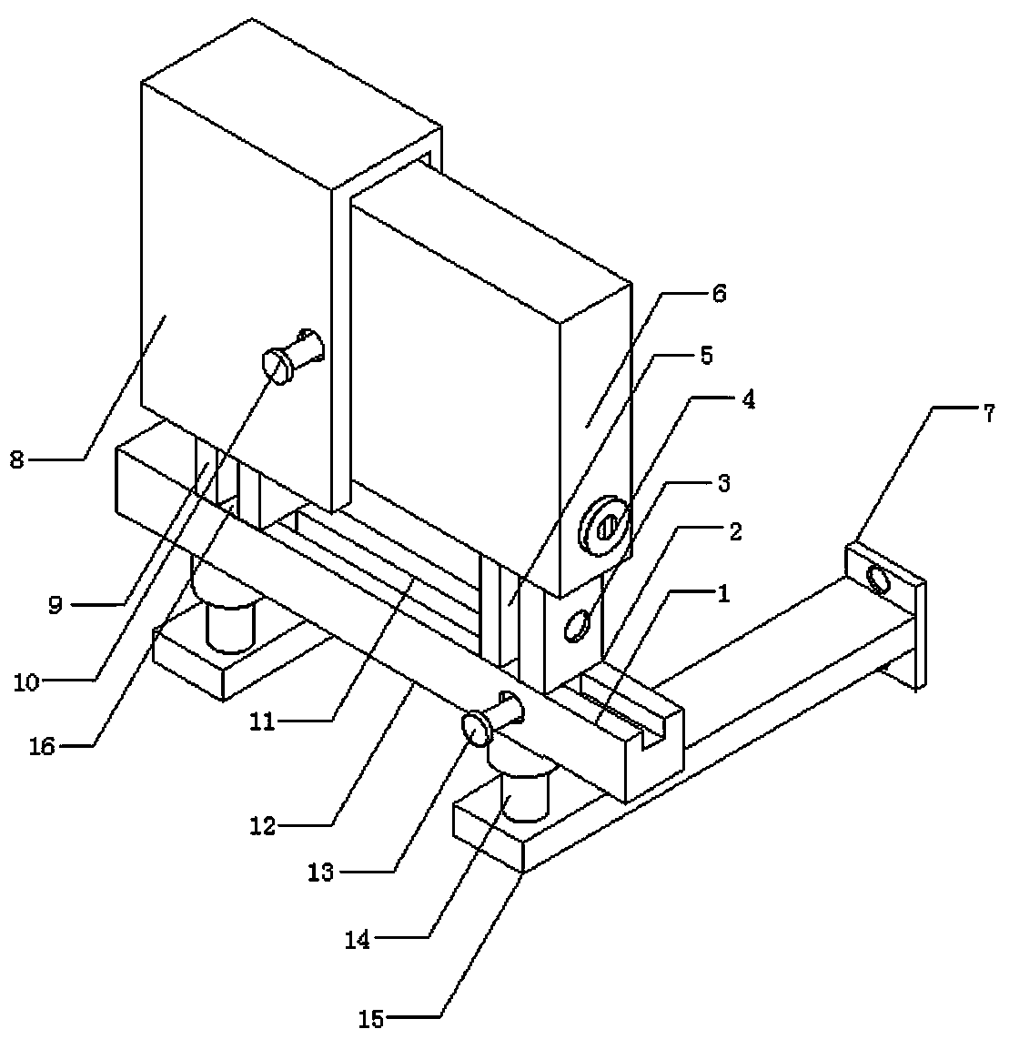 Portable electronic product fixing device