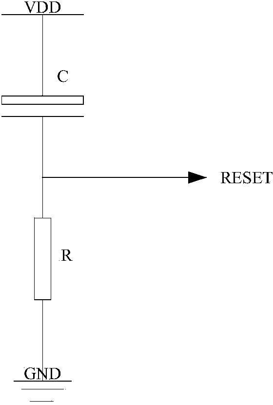 Reset circuit low in power consumption and high in stability