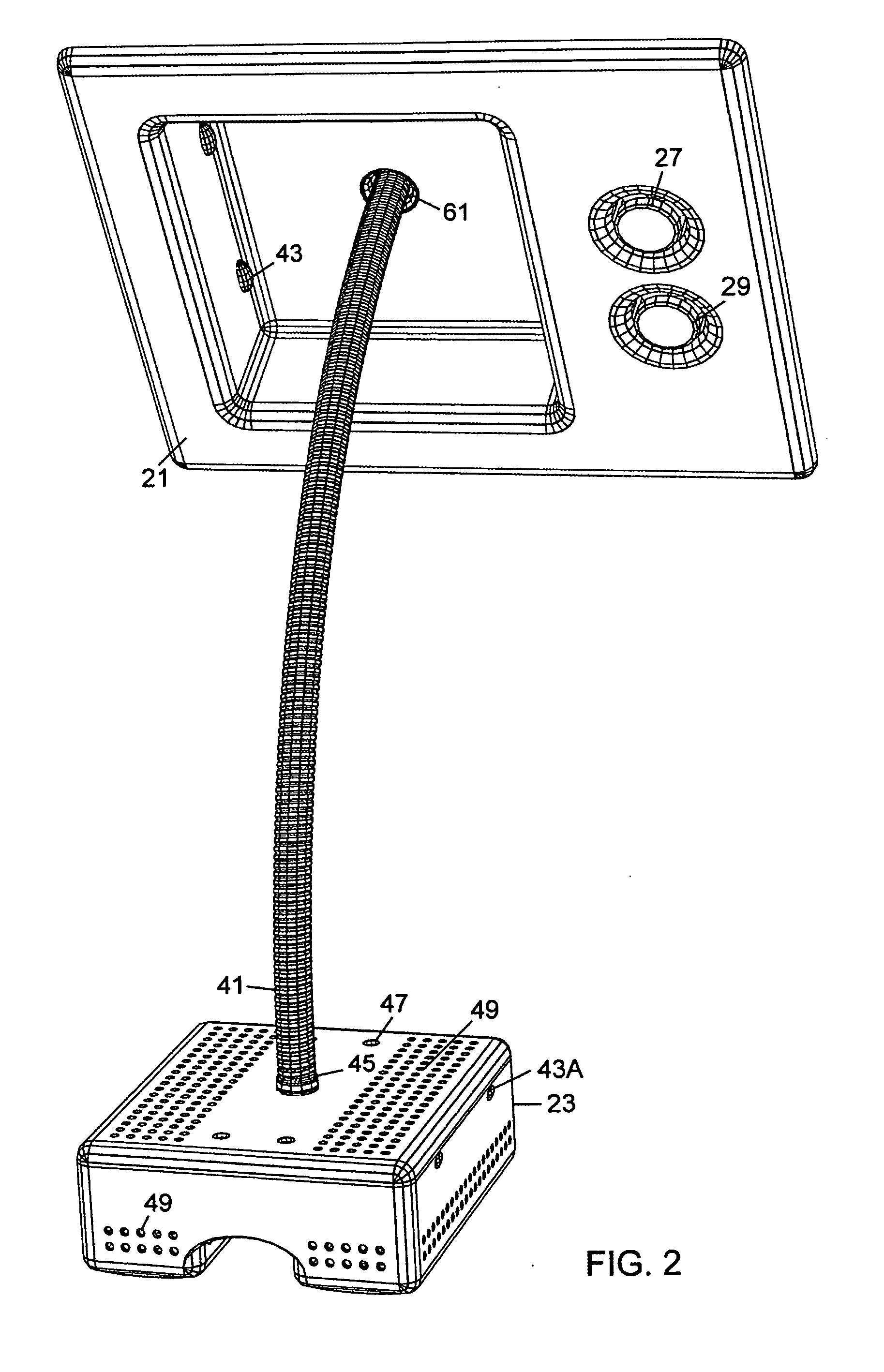 Pull-down Self-supportive Lighting mounted on hand-reachable ceilings