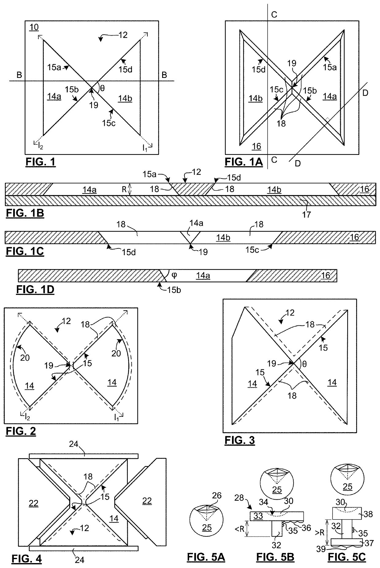 Method, kit and target for multimode 3D imaging systems