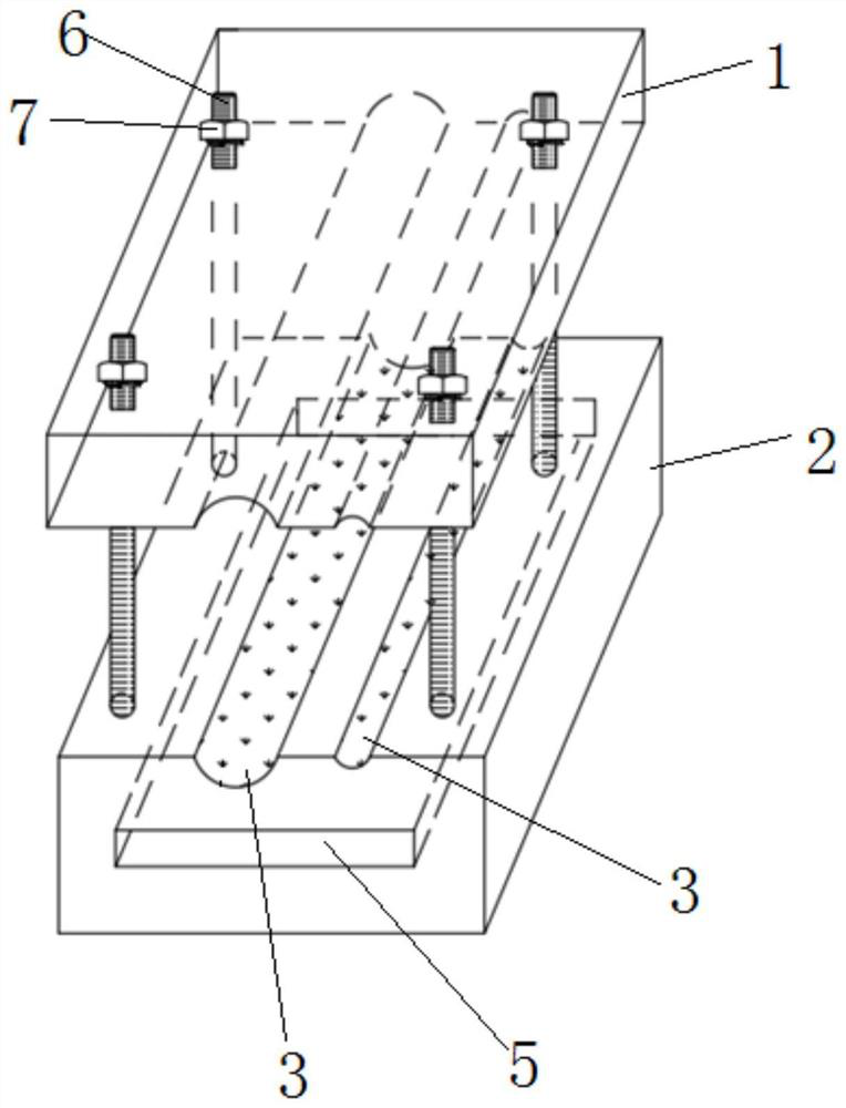 Microneedle type wire connecting device