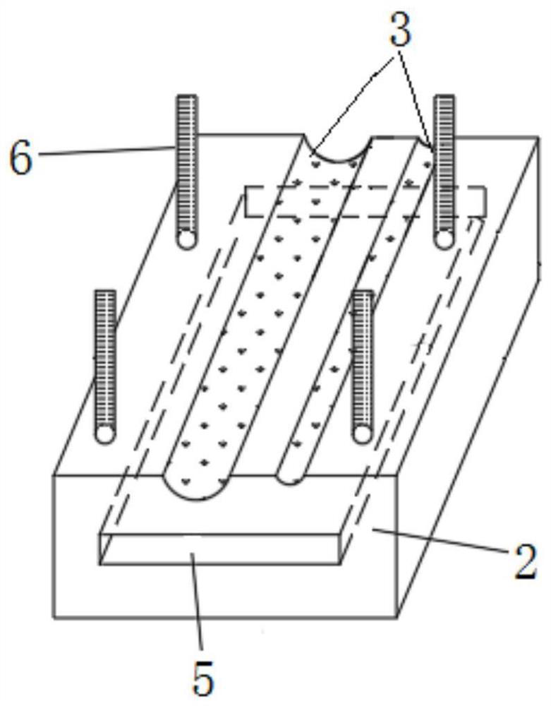 Microneedle type wire connecting device