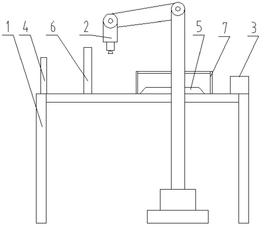 Standard sample size measurement method, system and application