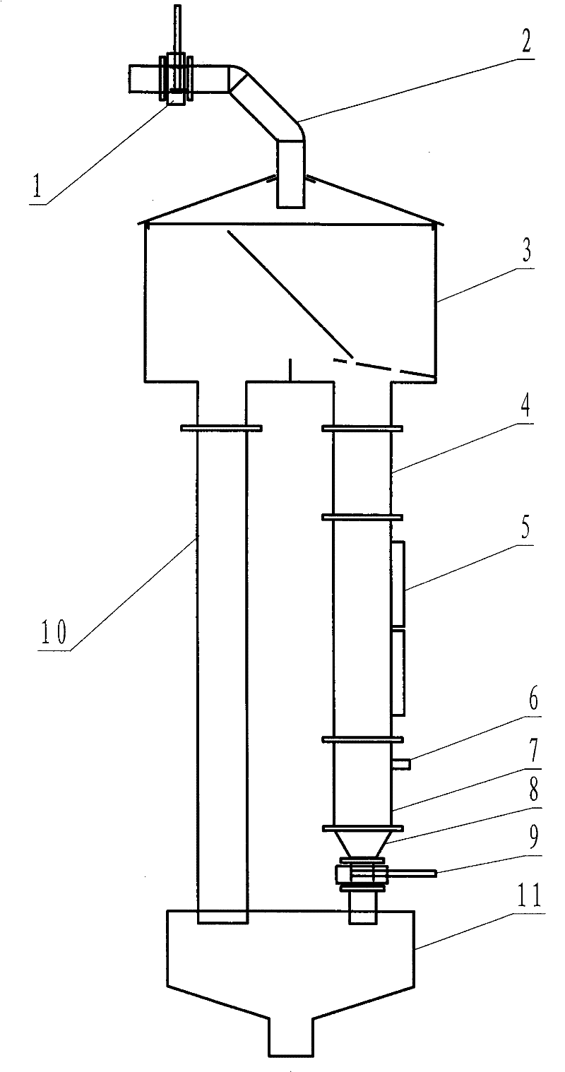 Device for detecting viscosity and density of suspensoid media by drop manner