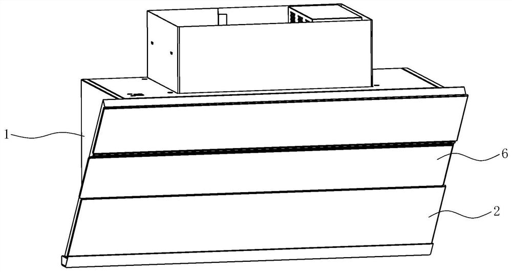 Air inlet assembly and range hood applying air inlet assembly