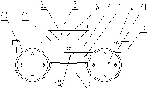 Bearing trolley, assembling and conveying equipment, underground mine car assembly line and operation method of underground mine car assembly line