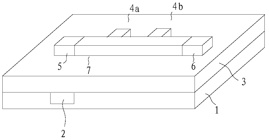 Transistor based on multi-top-gate structure