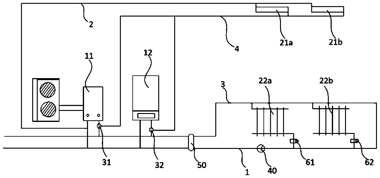 Heating system and control method thereof