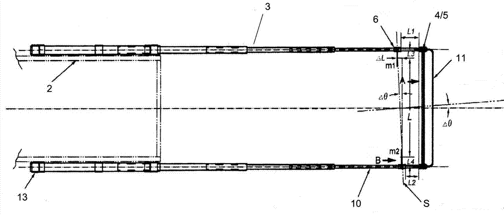 Positioning system and positioning method for aeromotor installing vehicle