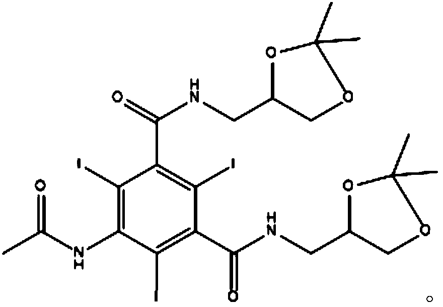 Iodixanol and synthesis method thereof