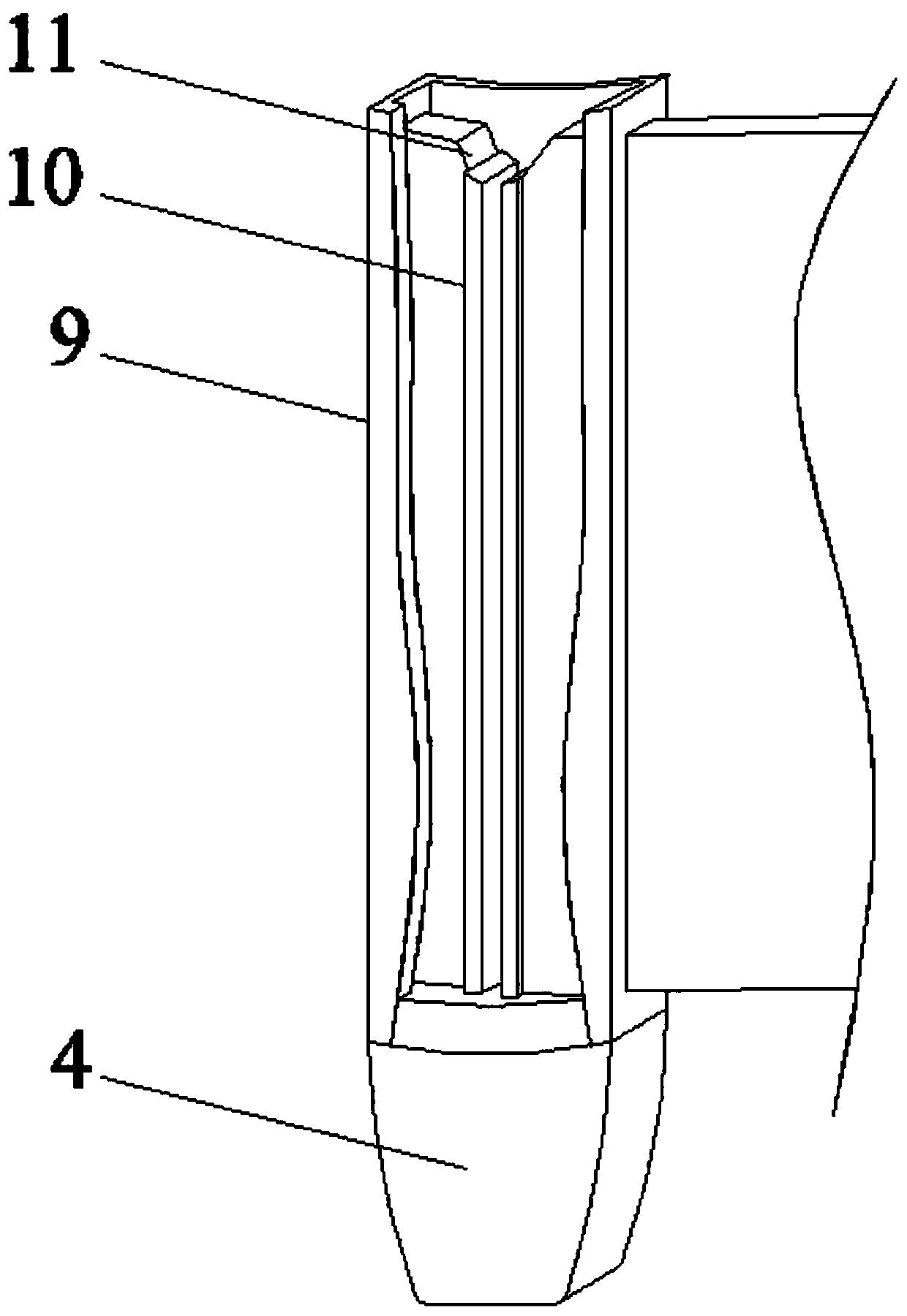 Novel adjustable anal expander for gastrointestinal surgery