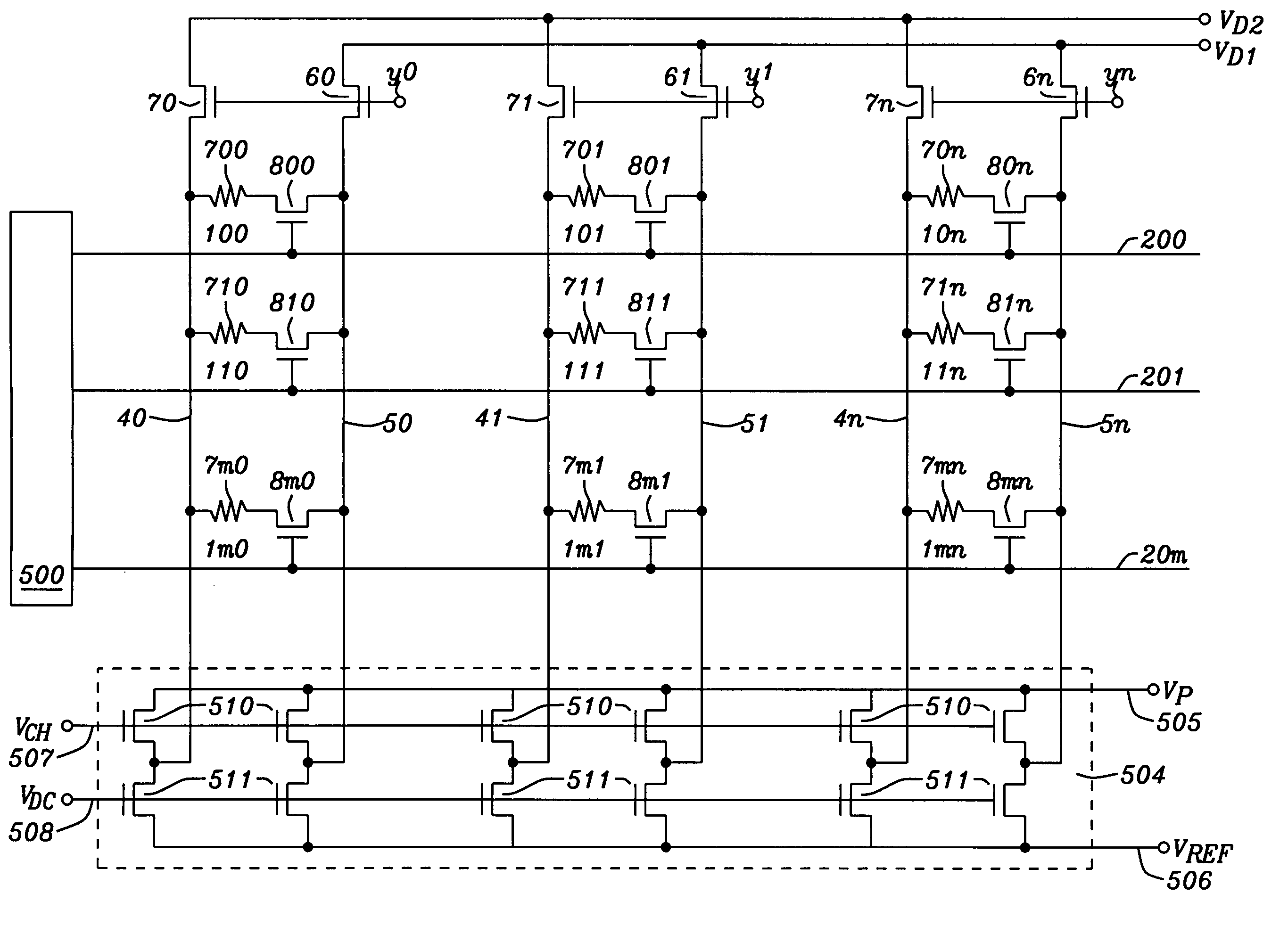 Gate drive voltage boost schemes for memory array