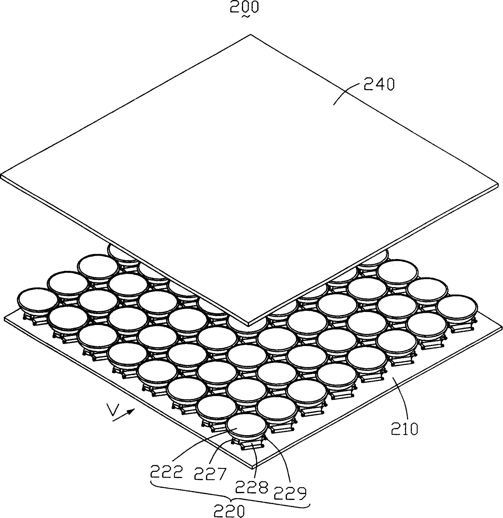 Back light module unit and lcd device