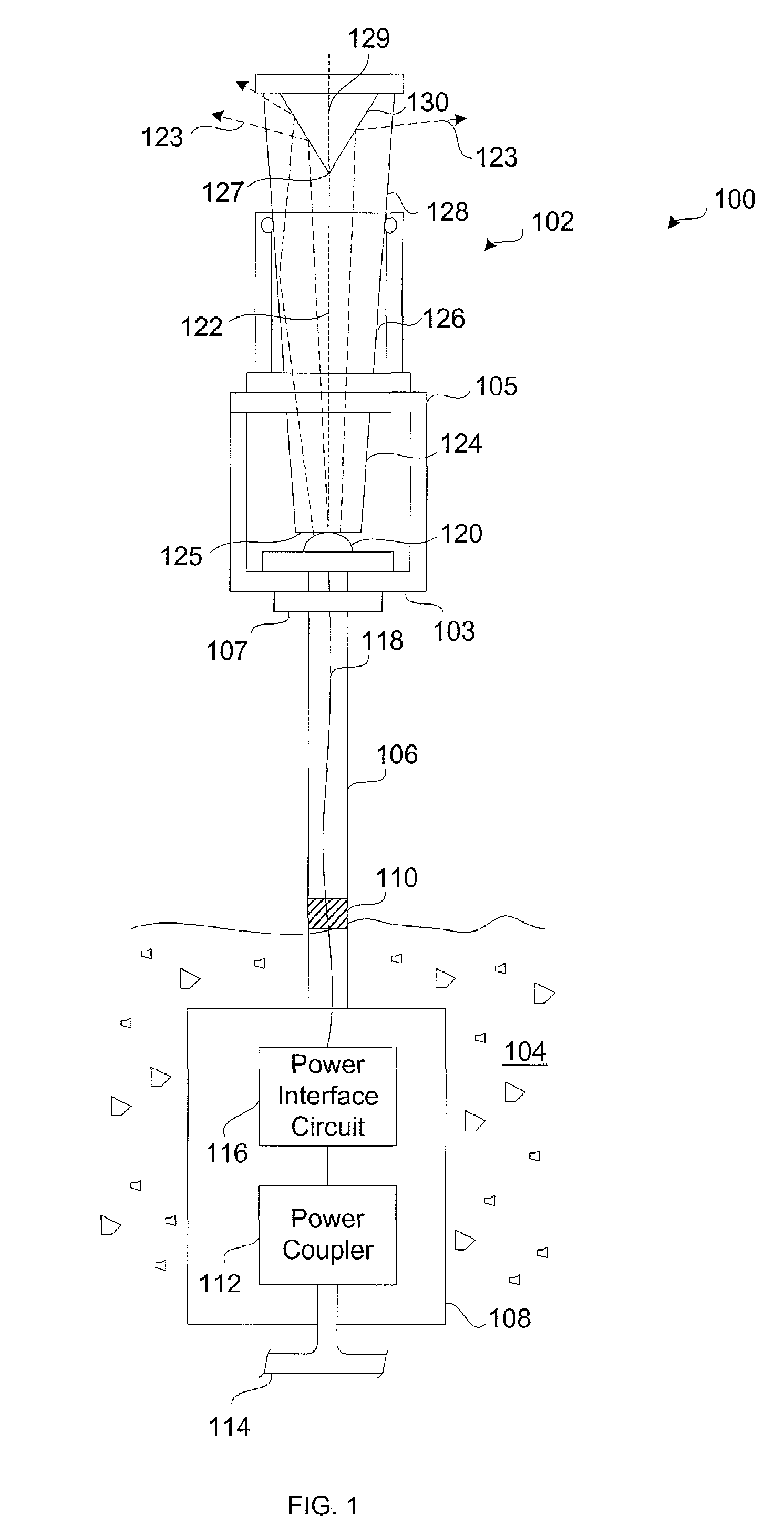 Elevated airfield runway and taxiway edge-lights utilizing light emitting diodes