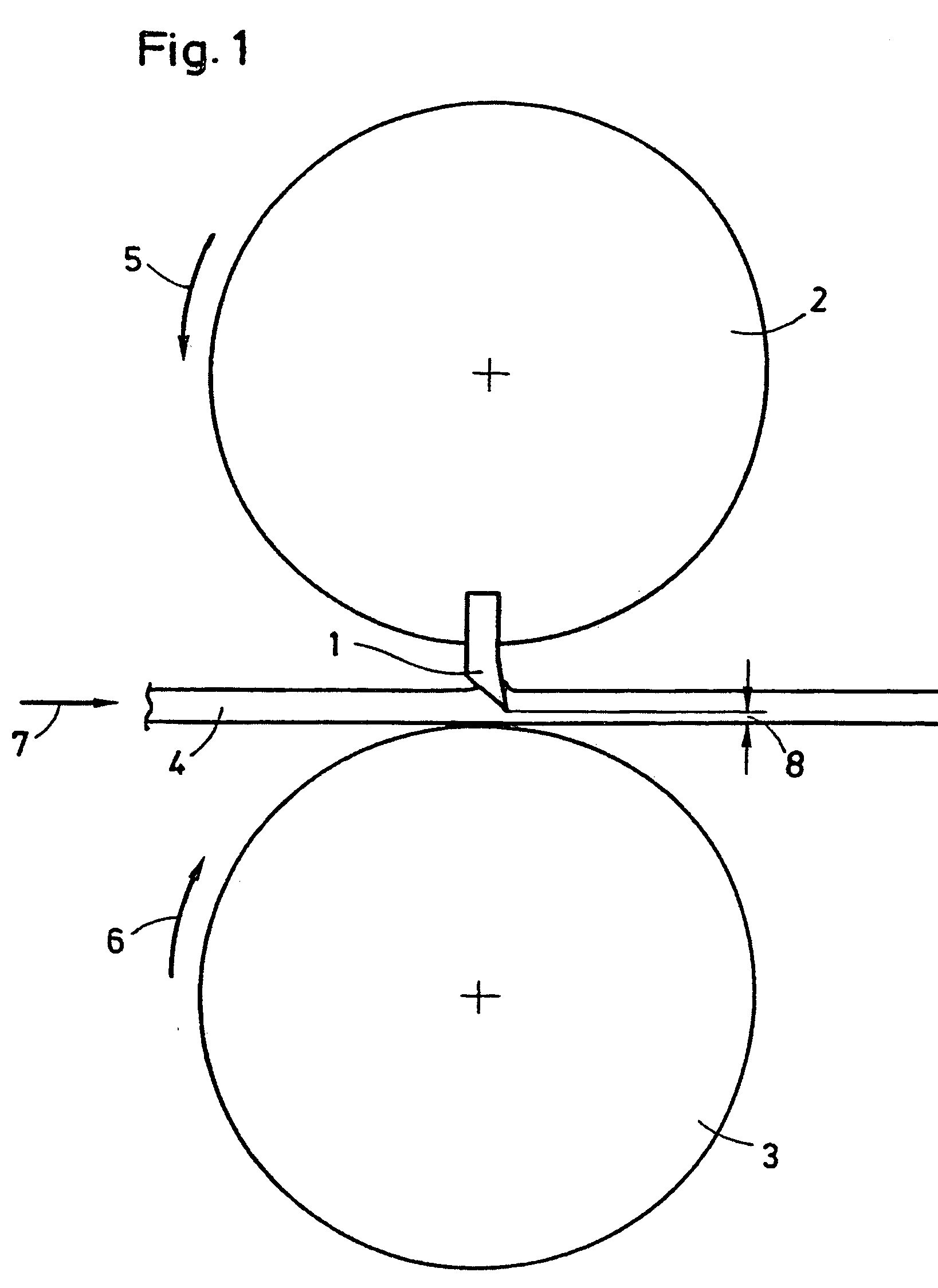 Method of operating a flying shear