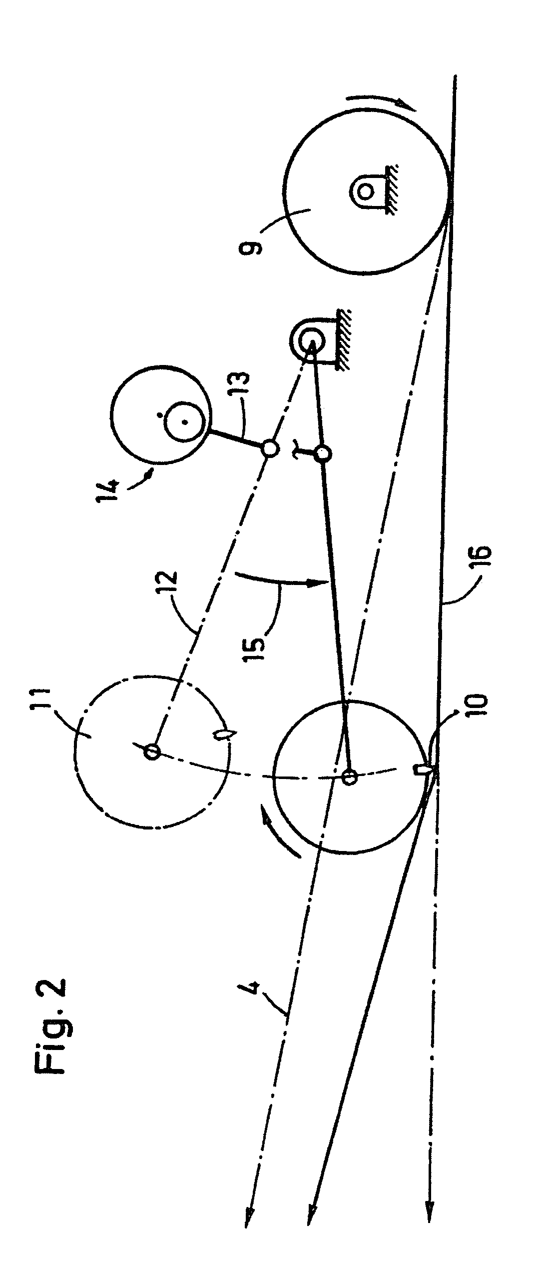 Method of operating a flying shear