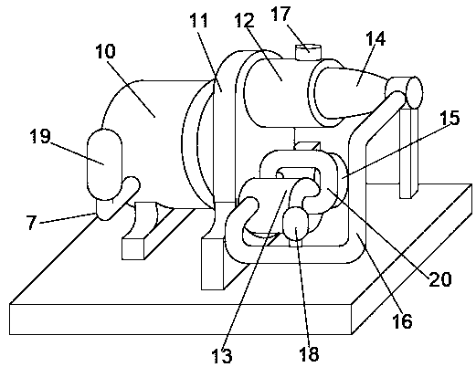 A magnetic levitation air compressor