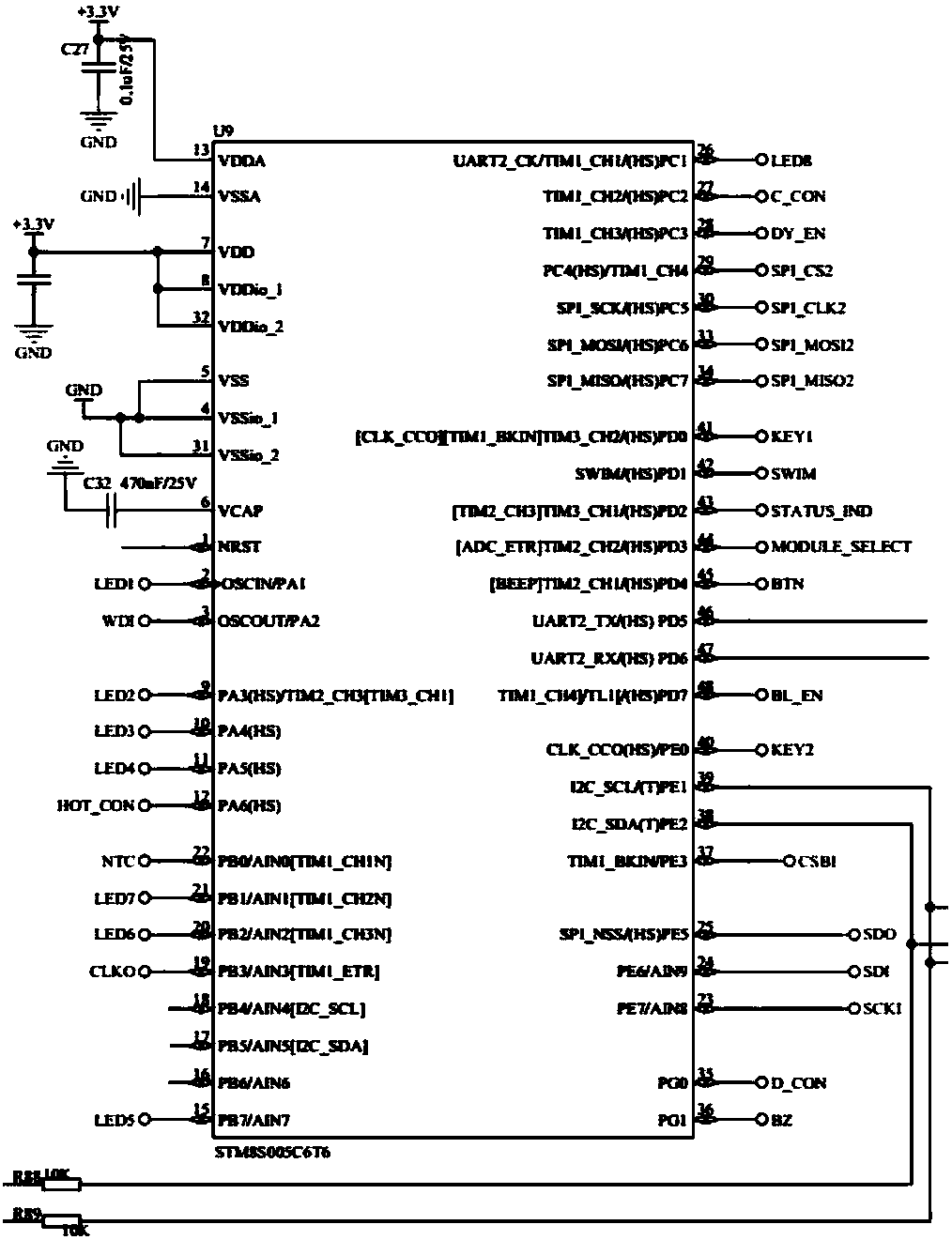 Battery management system of high-power high-voltage battery pack