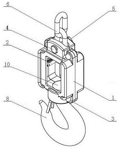 Mouth-shaped pull-pressure sensor