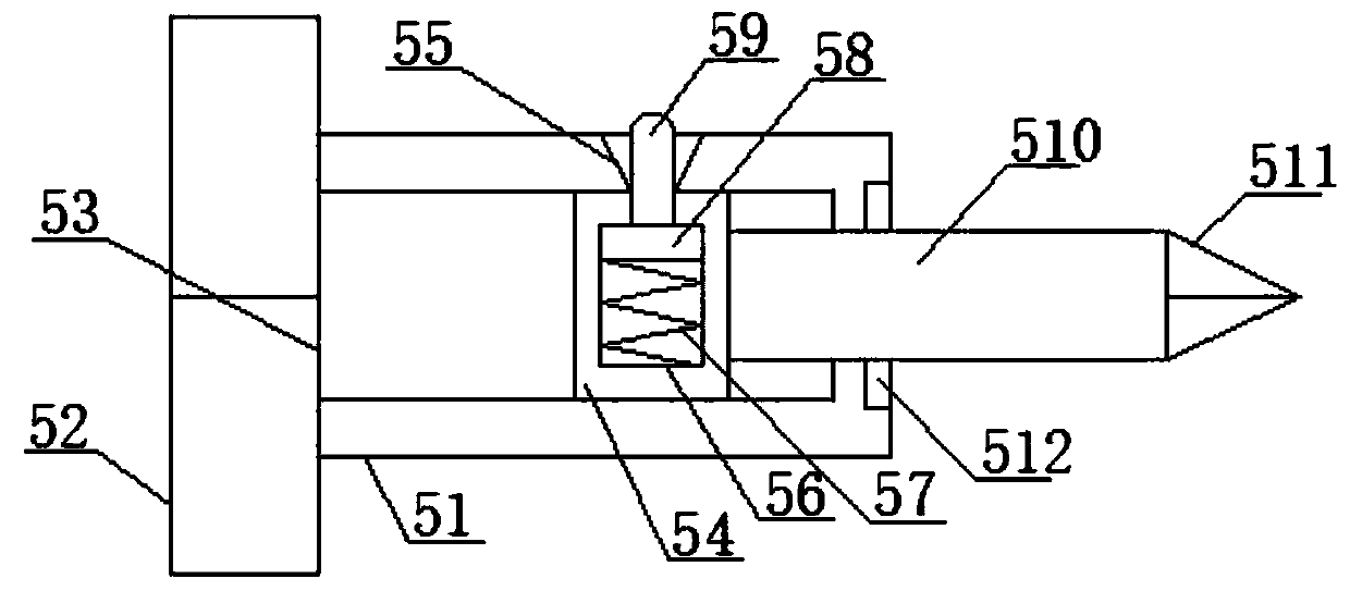 Water surface tamping device for civil construction