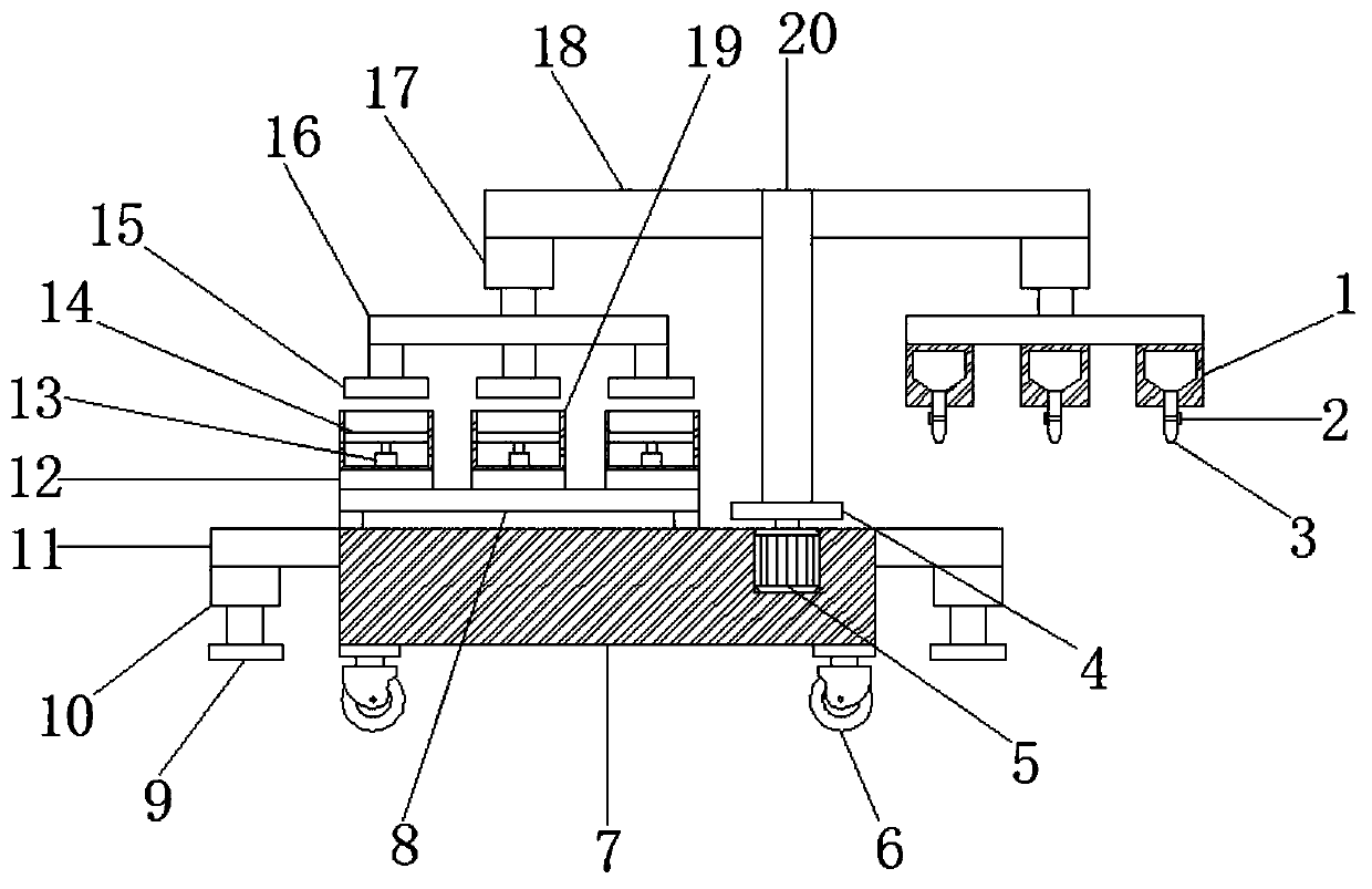 A kind of automatic tablet pressing device for pharmaceutical