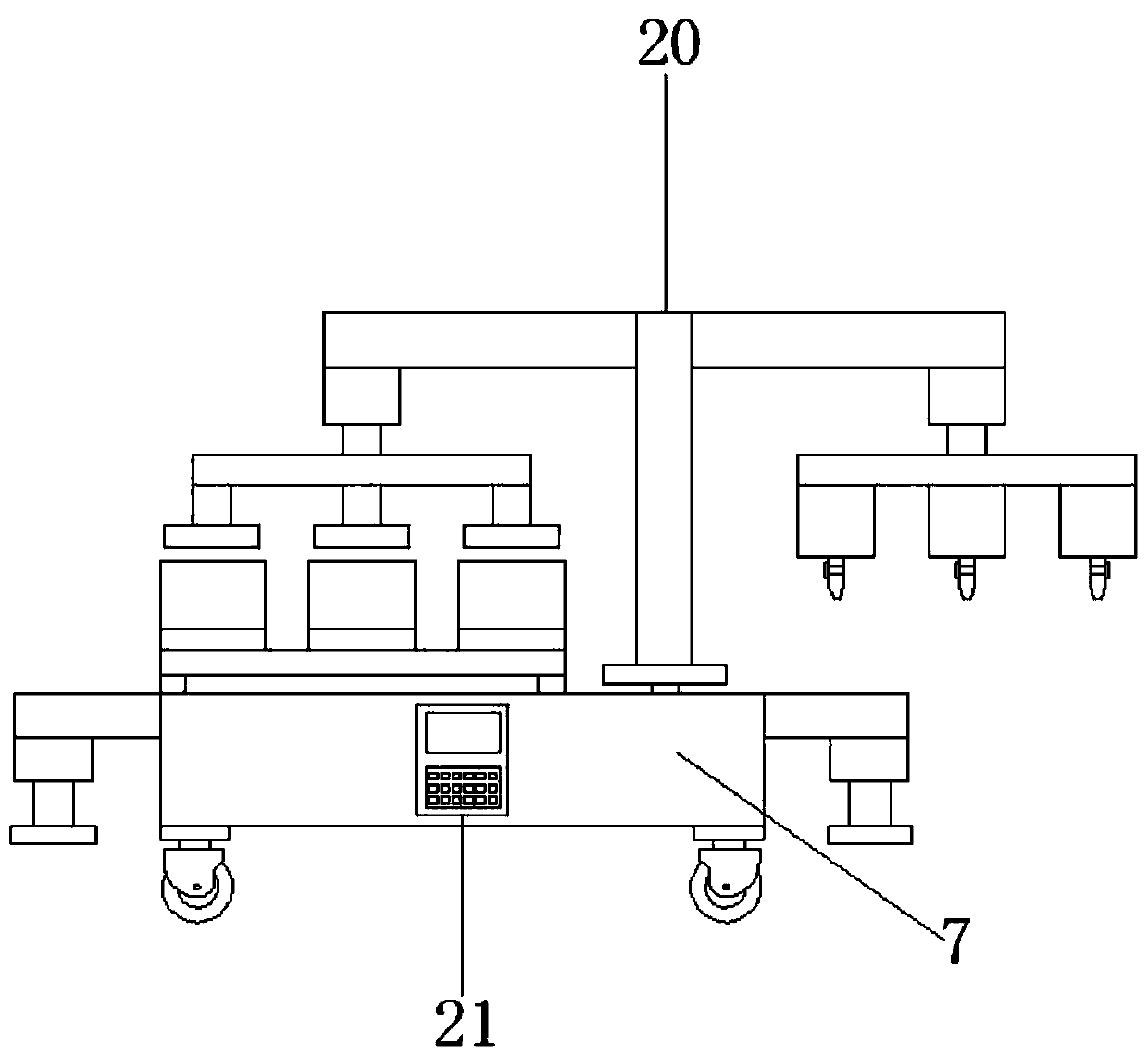 A kind of automatic tablet pressing device for pharmaceutical