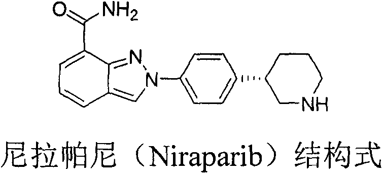 Preparation method of chiral intermediate of niraparib