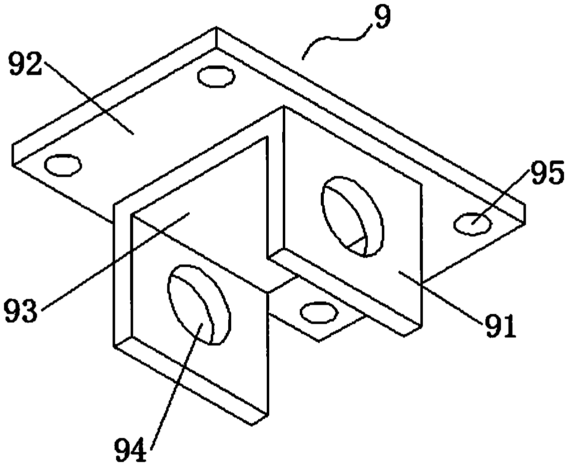 Cleaning device for mechanical engineering part