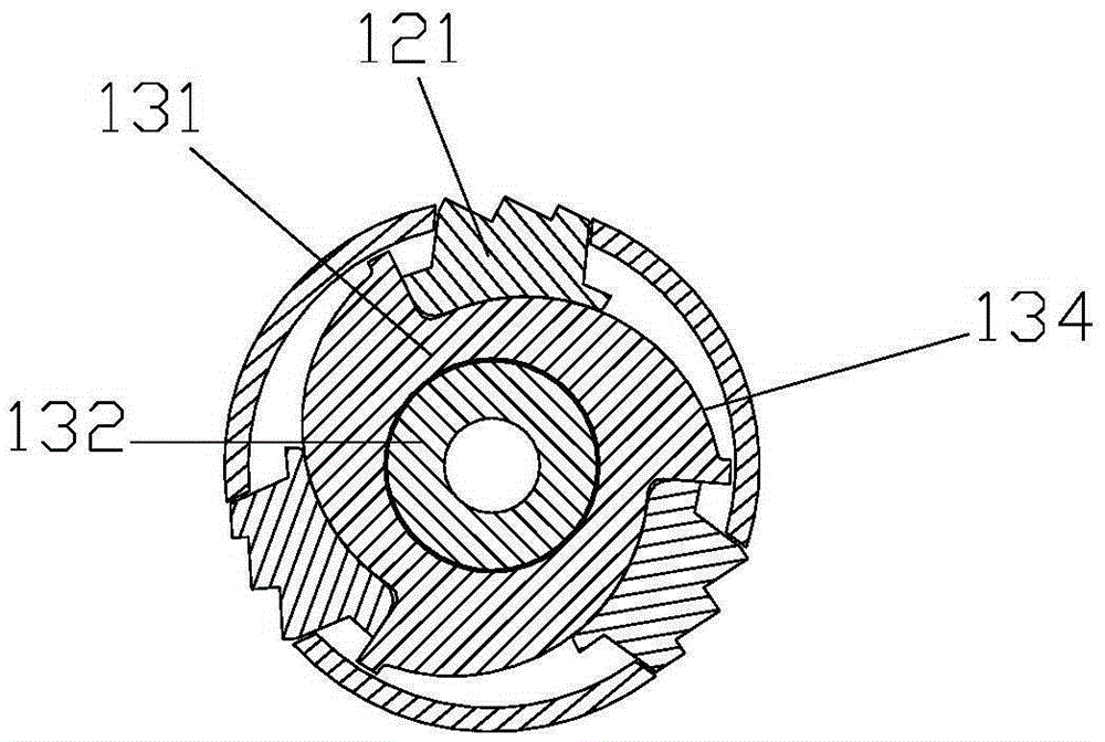 Tool used for taking casing underground at fixed point and using method