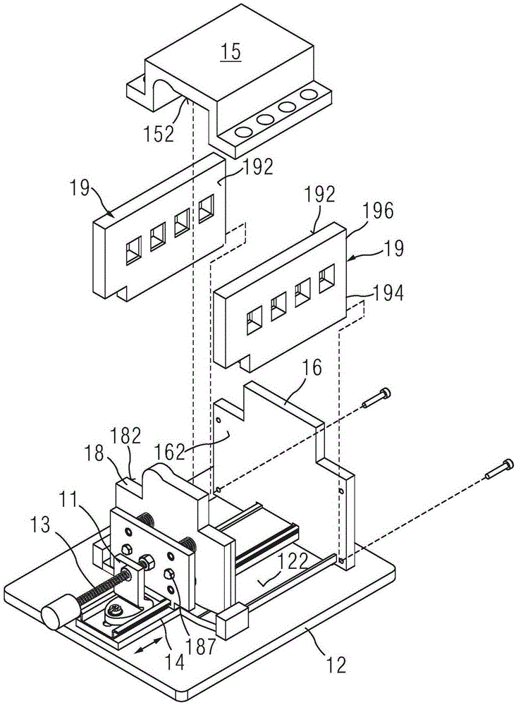Dielectric property test device