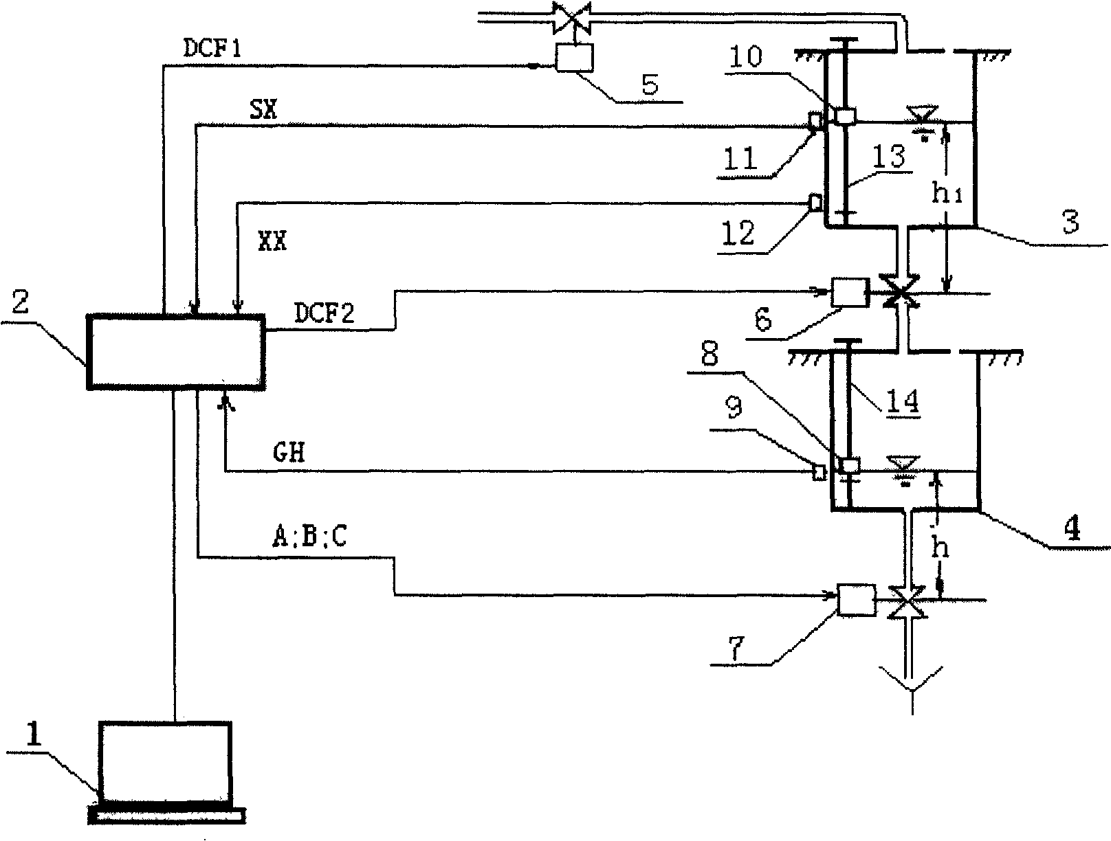 Intelligent type volume type constant-current flow gauge and measuring control method