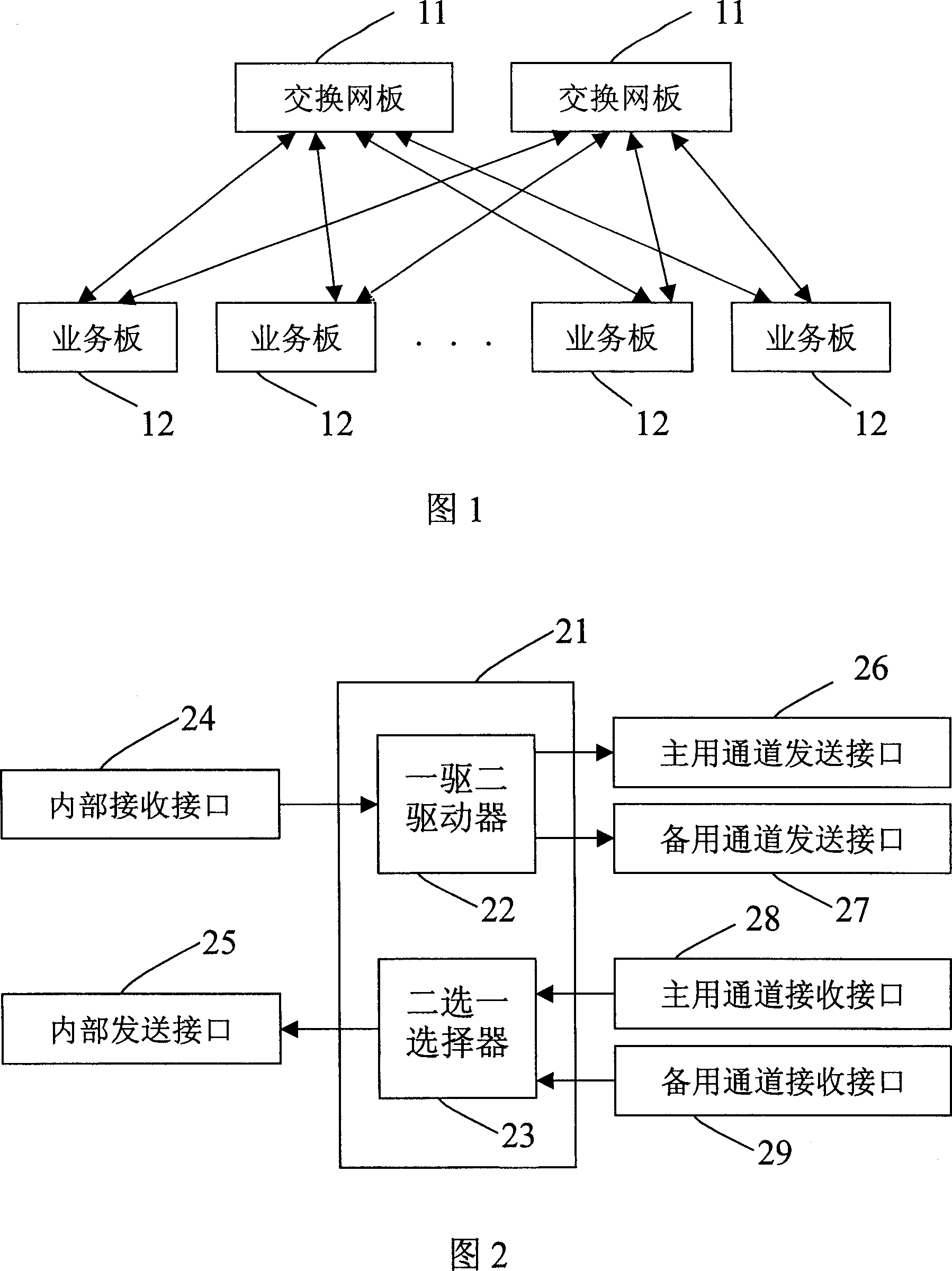 Dual-transmitting selective-receiving circuit and method