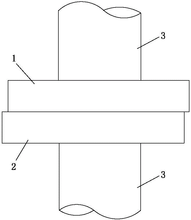 Resistance welding method for amorphous alloy