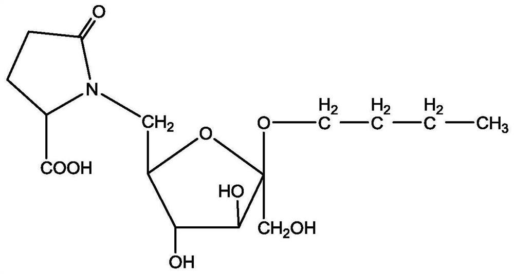 Novel application of n-butanol-2-O-(L-pyroglutamate-N-6-)-alpha-D-fructofuranoside