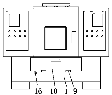 Numerically-controlled machine tool with automatic cleaning function