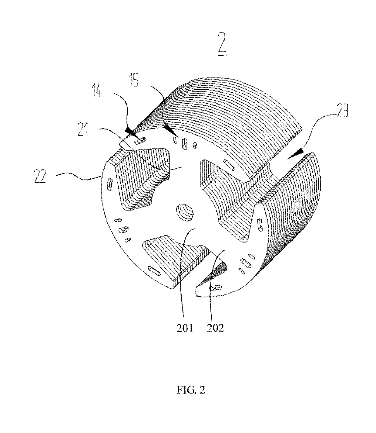 Rotor lamination and motor having the same