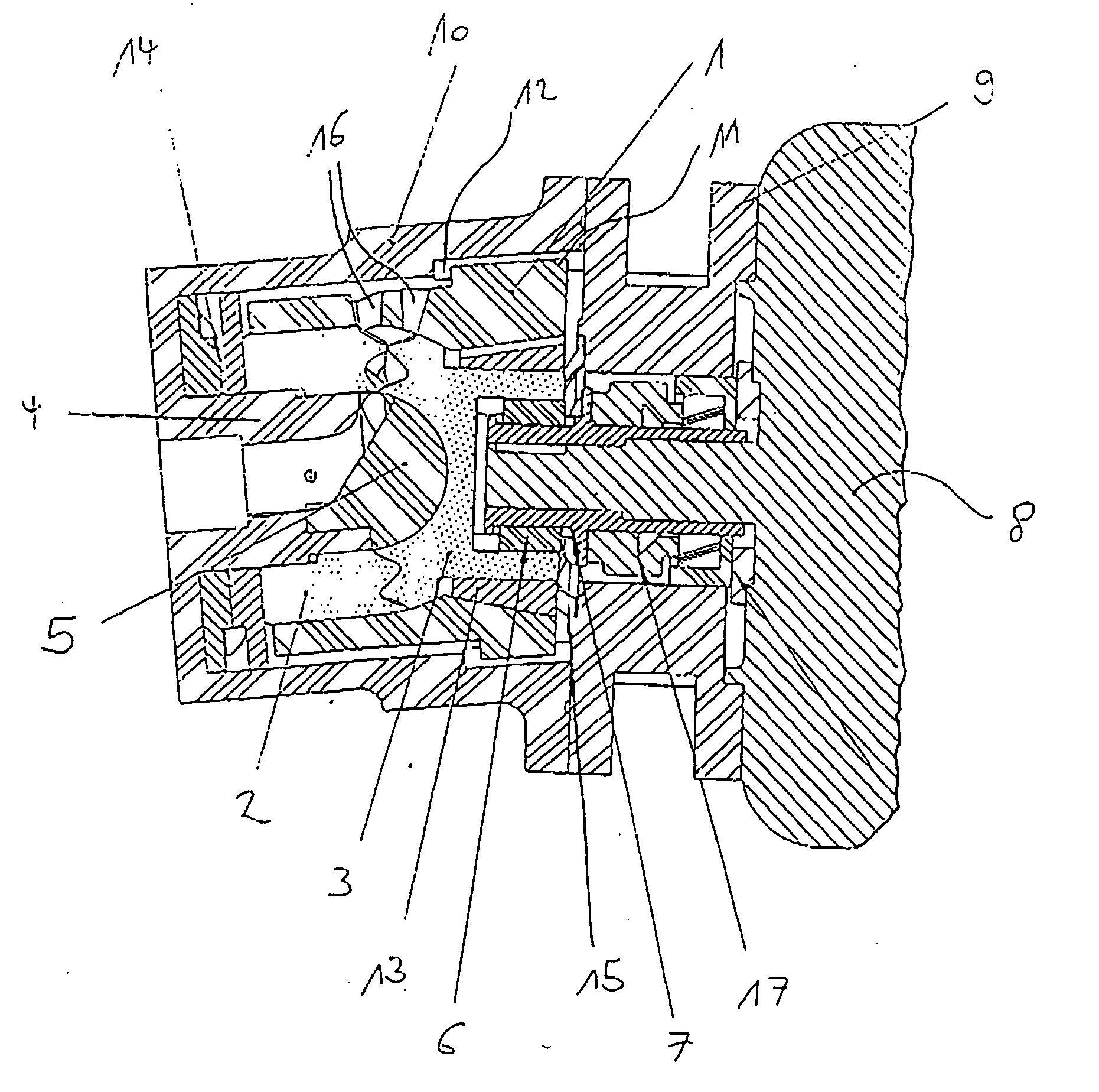 Rotary piston machines comprising a displaceable inner housing