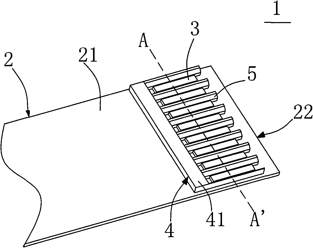 Electric connecting device and display device