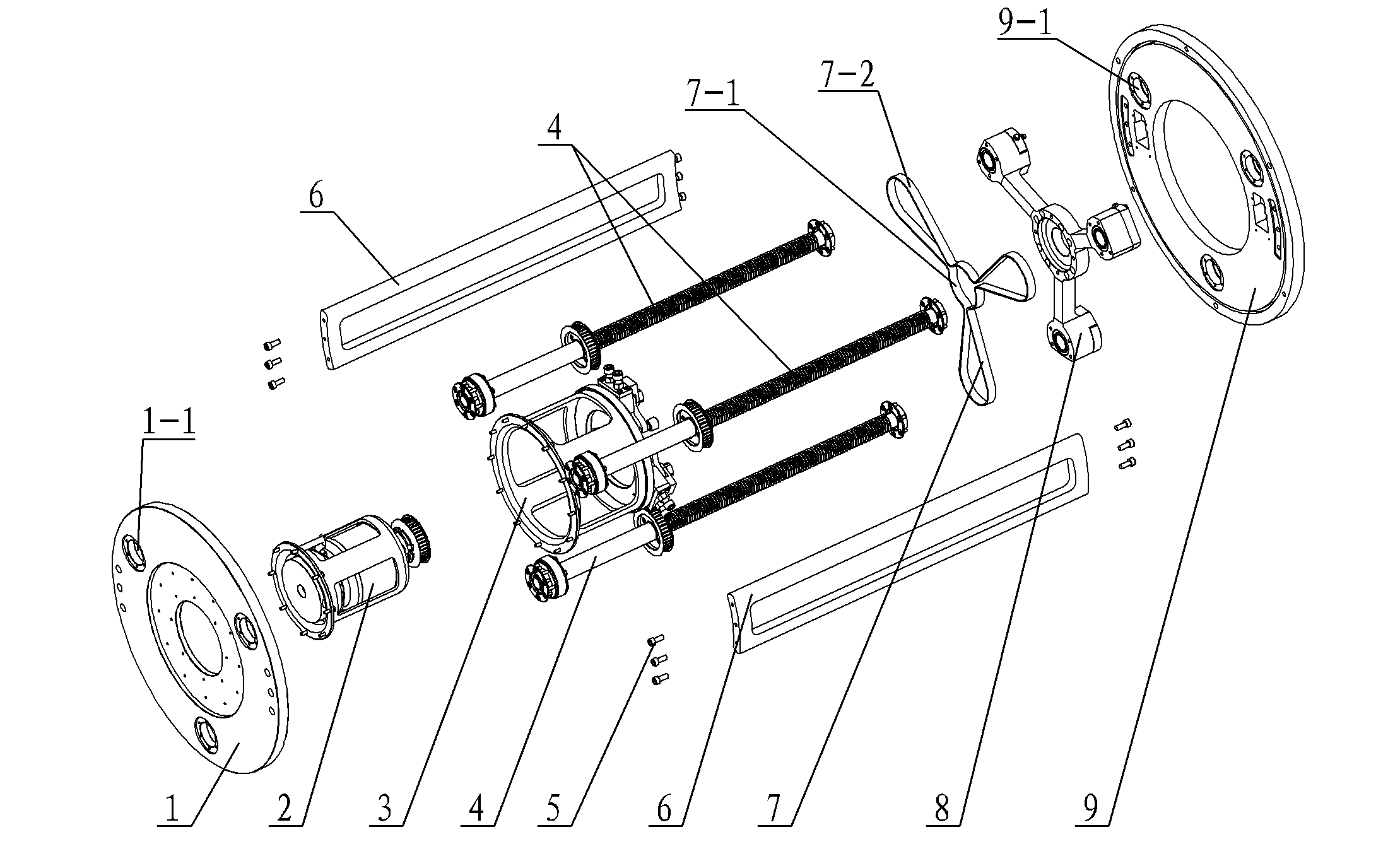 Z-axis lifting mechanism with stress state balancing function