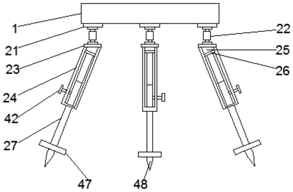 A kind of equipment for soil testing that is convenient for fetching soil